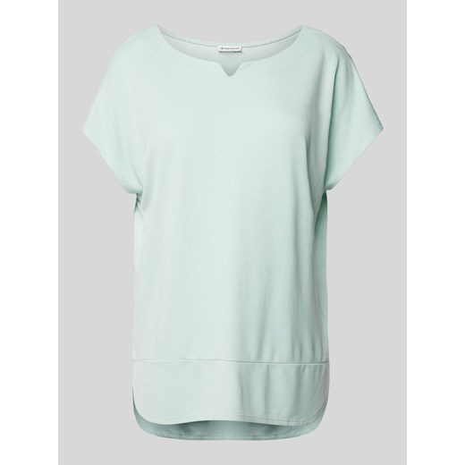 T-shirt w jednolitym kolorze ze sklepu Peek&Cloppenburg  w kategorii Bluzki damskie - zdjęcie 170885734