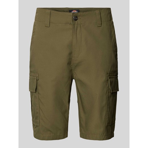 Szorty cargo o kroju regular fit ze wzorem w kratę model ‘MILLERVILLE’ ze sklepu Peek&Cloppenburg  w kategorii Spodenki męskie - zdjęcie 170885851