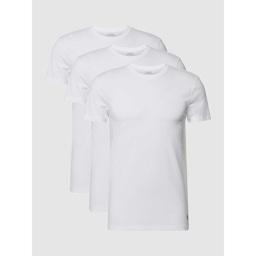 T-shirt z dekoltem okrągłym,w zestawie 3 szt. ze sklepu Peek&Cloppenburg  w kategorii Podkoszulki męskie - zdjęcie 170885984
