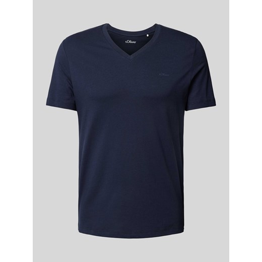 T-shirt z nadrukiem z logo ze sklepu Peek&Cloppenburg  w kategorii T-shirty męskie - zdjęcie 170886011