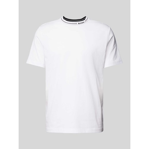 T-shirt z detalem z logo ze sklepu Peek&Cloppenburg  w kategorii T-shirty męskie - zdjęcie 170886181