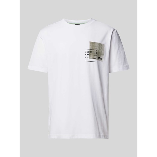 T-shirt z nadrukiem z logo model ‘Teebero’ ze sklepu Peek&Cloppenburg  w kategorii T-shirty męskie - zdjęcie 170886192