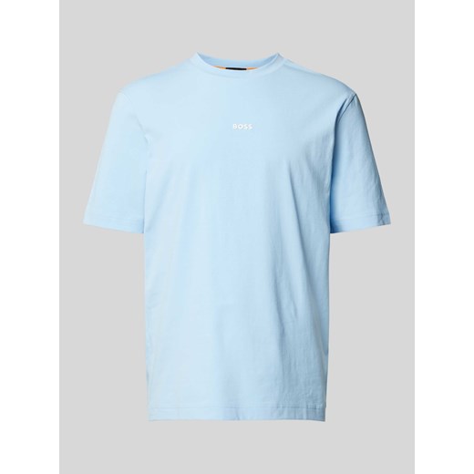 T-shirt z detalem z logo model ‘TCHUP’ ze sklepu Peek&Cloppenburg  w kategorii T-shirty męskie - zdjęcie 170886201