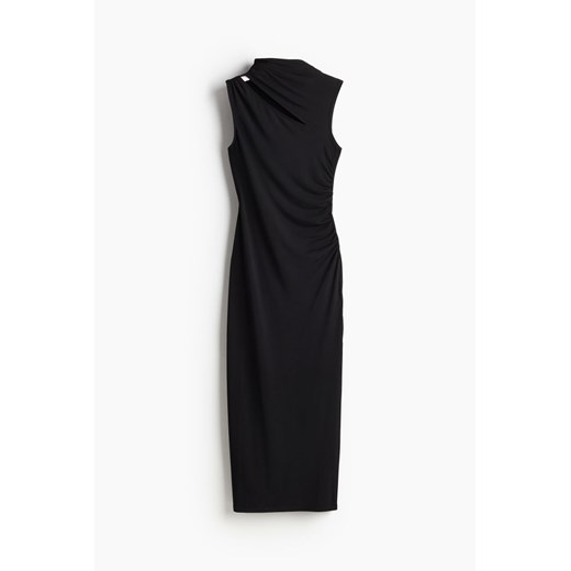 Czarna sukienka H & M bez rękawów 