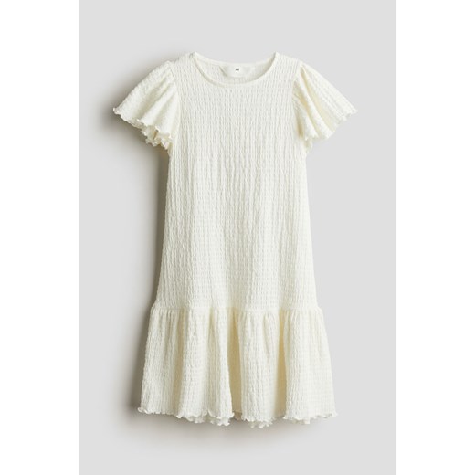 Sukienka dziewczęca biała H & M 