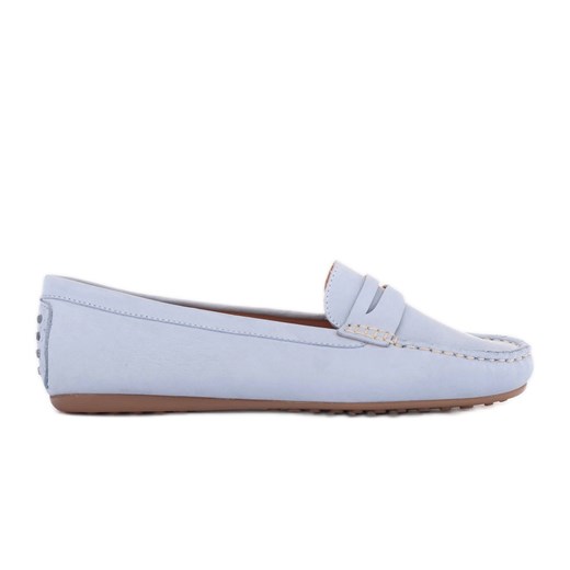 Marco Shoes Mokasyny z elastyczną podeszwą niebieskie ze sklepu ButyModne.pl w kategorii Mokasyny damskie - zdjęcie 170886462