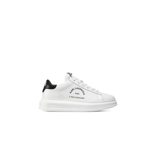 KARL LAGERFELD Sneakersy KL52538 Biały ze sklepu MODIVO w kategorii Buty sportowe męskie - zdjęcie 170887490
