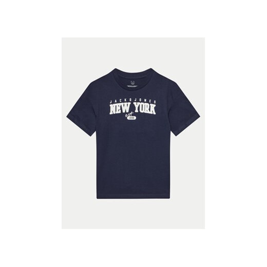 Jack&Jones Junior T-Shirt Cory 12249670 Granatowy Loose Fit ze sklepu MODIVO w kategorii T-shirty chłopięce - zdjęcie 170887534