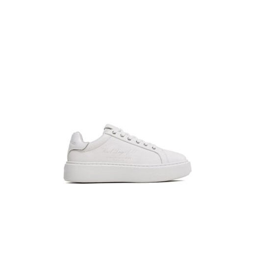KARL LAGERFELD Sneakersy KL62223F Biały ze sklepu MODIVO w kategorii Buty sportowe damskie - zdjęcie 170887930
