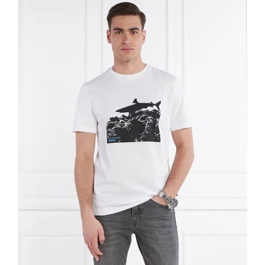 BOSS ORANGE T-shirt Te_Sea_horse | Regular Fit ze sklepu Gomez Fashion Store w kategorii T-shirty męskie - zdjęcie 170888904