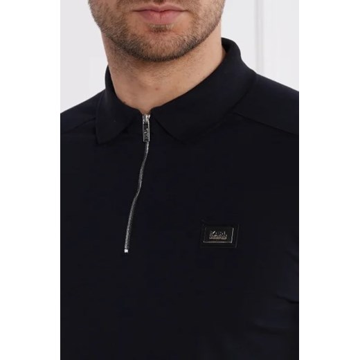 Karl Lagerfeld t-shirt męski czarny na wiosnę z krótkimi rękawami