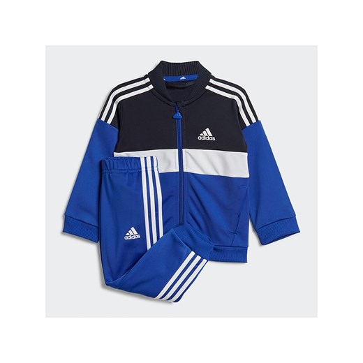 adidas 2-częściowy zestaw w kolorze niebiesko-biało-czarnym ze sklepu Limango Polska w kategorii Komplety chłopięce - zdjęcie 170889634