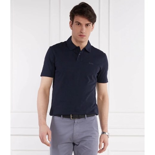 T-shirt męski BOSS HUGO na lato bawełniany casual