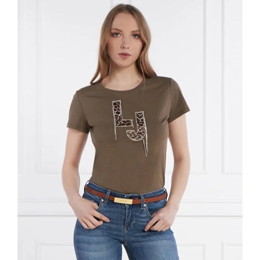 Liu Jo T-shirt | Regular Fit ze sklepu Gomez Fashion Store w kategorii Bluzki damskie - zdjęcie 170890354