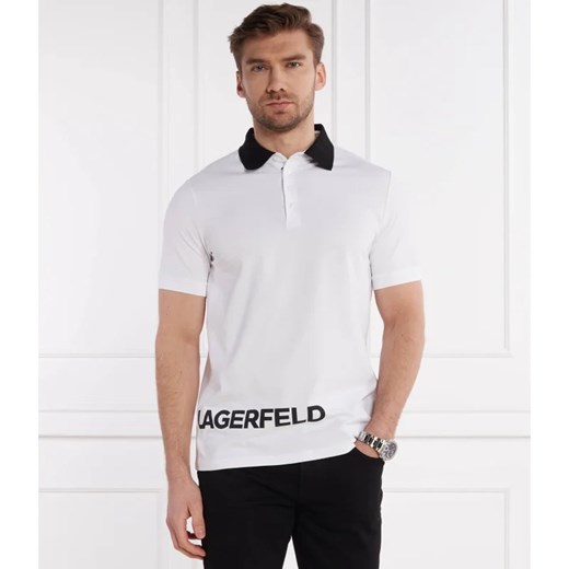 T-shirt męski Karl Lagerfeld biały