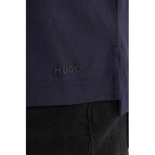 T-shirt męski Hugo Boss na wiosnę z krótkim rękawem 