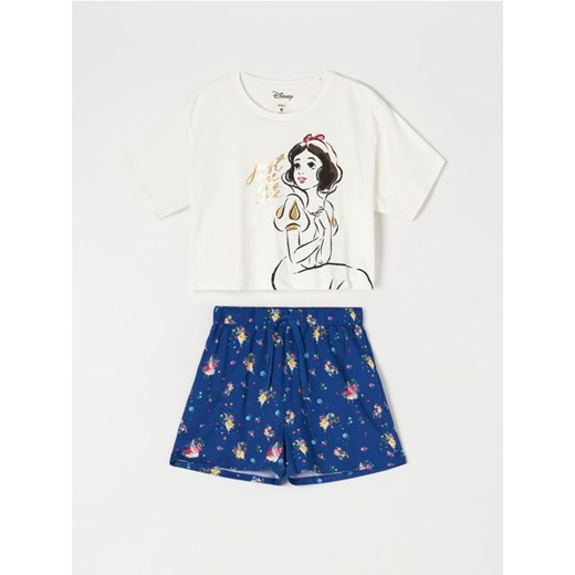 Sinsay - Piżama Królewna Śnieżka - kremowy ze sklepu Sinsay w kategorii Piżamy damskie - zdjęcie 170892670