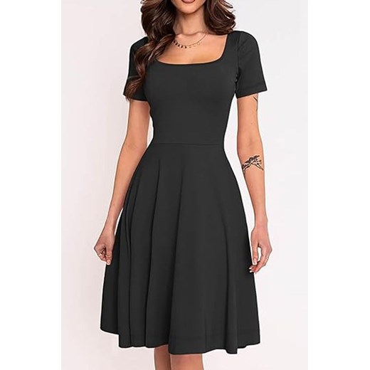 Sukienka MOLETINA BLACK ze sklepu Ivet Shop w kategorii Sukienki - zdjęcie 170894581