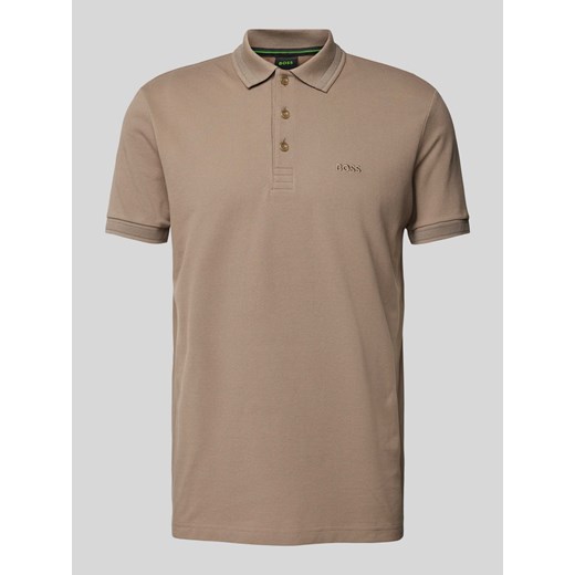 Koszulka polo o kroju regular fit z wyhaftowanym logo model ‘PADDY’ ze sklepu Peek&Cloppenburg  w kategorii T-shirty męskie - zdjęcie 170894704
