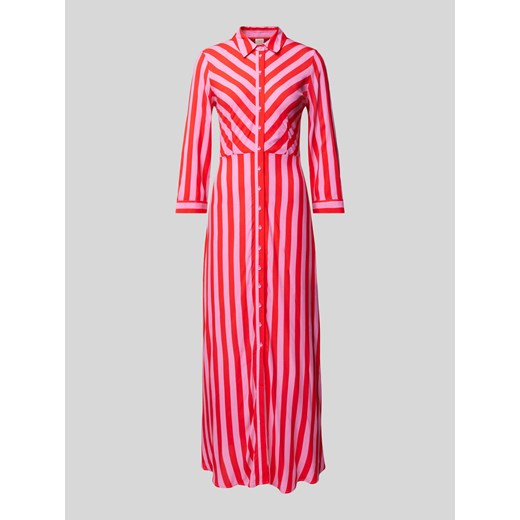 Długa sukienka z listwą guzikową model ‘SAVANNA’ Yas L Peek&Cloppenburg 