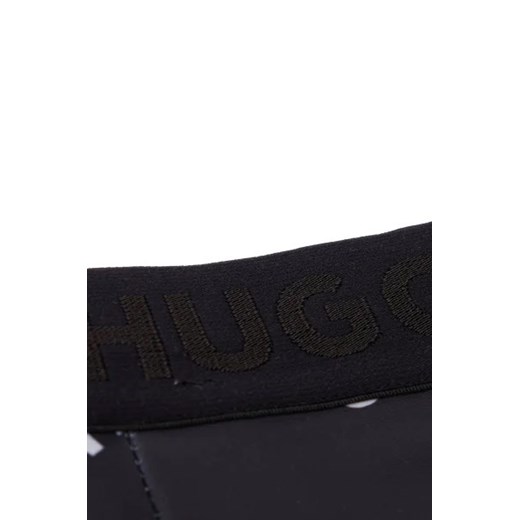 Czarne spodnie dziewczęce Hugo Kids