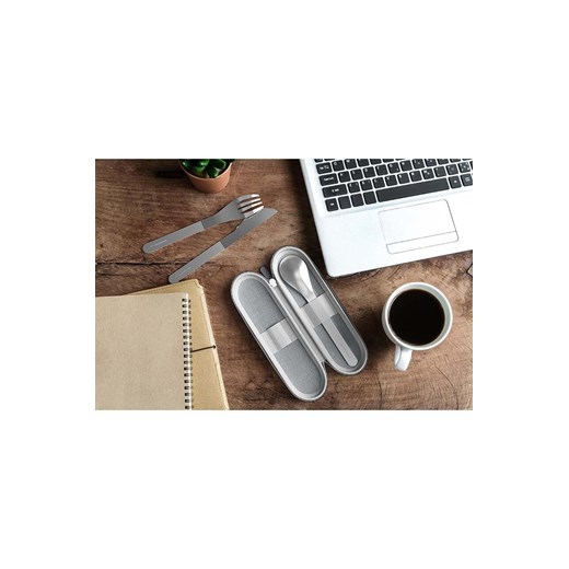Monbento zestaw sztućców w etui Slim Nest 3-pack Monbento ONE ANSWEAR.com