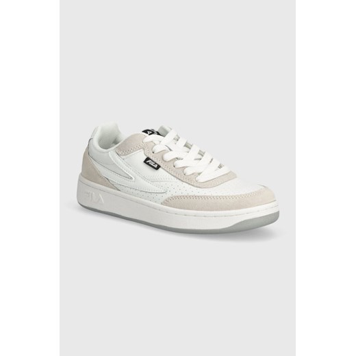 Fila sneakersy skórzane Sevaro kolor biały FFW0338 ze sklepu ANSWEAR.com w kategorii Buty sportowe damskie - zdjęcie 170896063