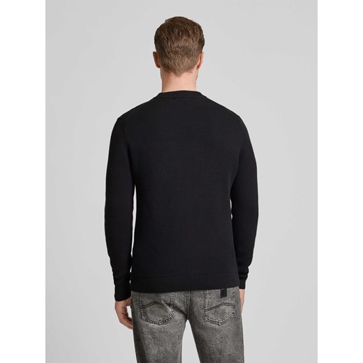 Sweter z dzianiny z okrągłym dekoltem model ‘DANE’ Selected Homme XL Peek&Cloppenburg 