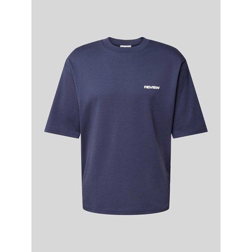 T-shirt z detalem z logo ze sklepu Peek&Cloppenburg  w kategorii T-shirty męskie - zdjęcie 170897871