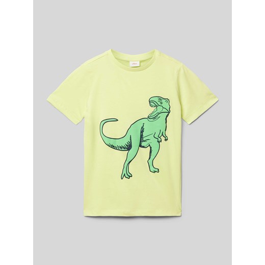 T-shirt z nadrukowanym motywem ze sklepu Peek&Cloppenburg  w kategorii T-shirty chłopięce - zdjęcie 170898153