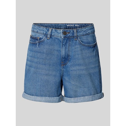 Szorty jeansowe o kroju regular fit z 5 kieszeniami model ‘SMILEY’ ze sklepu Peek&Cloppenburg  w kategorii Szorty - zdjęcie 170898224