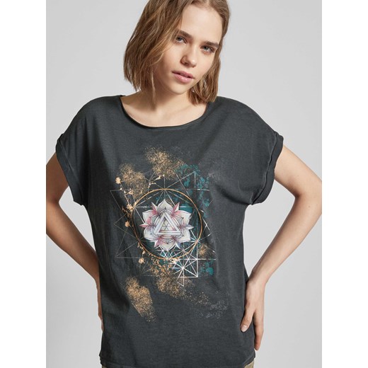 T-shirt z nadrukiem z motywem model ‘Mandala’ Qs S Peek&Cloppenburg 