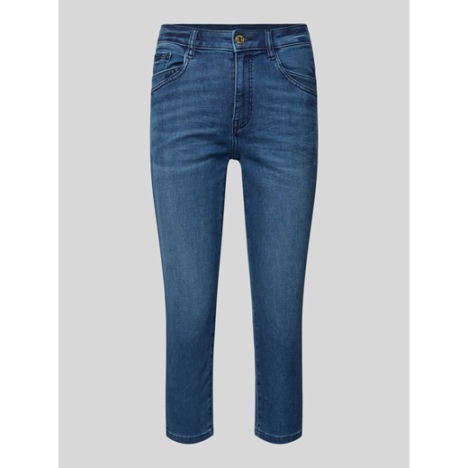 Jeansy o kroju regular fit o długości 7/8 ze sklepu Peek&Cloppenburg  w kategorii Jeansy damskie - zdjęcie 170898290