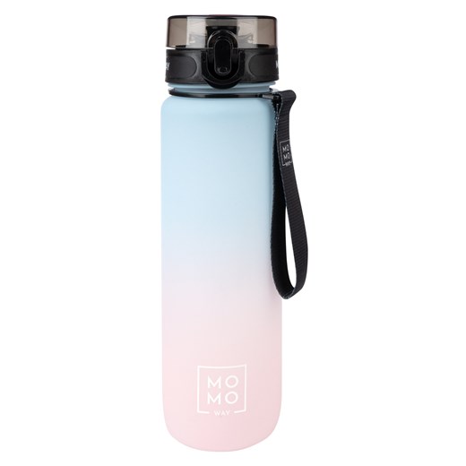 Butelka na wodę MOMO WAY niebiesko - różowa | idealna na podróż | BPA free | Momo Way 600ml Sklep SOXO