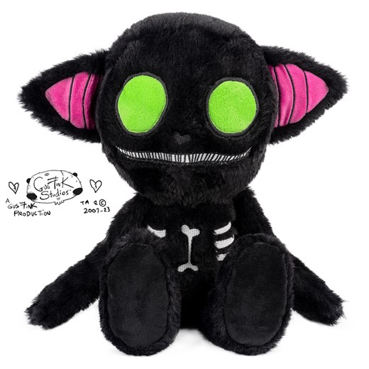 Maskotka Gus Fink czarny kot Skellbo Gooli Monsters ze sklepu Sklep SOXO w kategorii Zabawki - zdjęcie 170903081