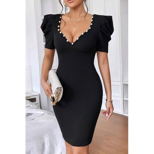 Sukienka VENDENA BLACK ze sklepu Ivet Shop w kategorii Sukienki - zdjęcie 170905492