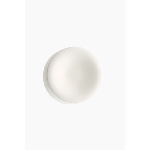 H & M - Mały talerzyk z kamionki - Biały ze sklepu H&M w kategorii Talerze - zdjęcie 170905553