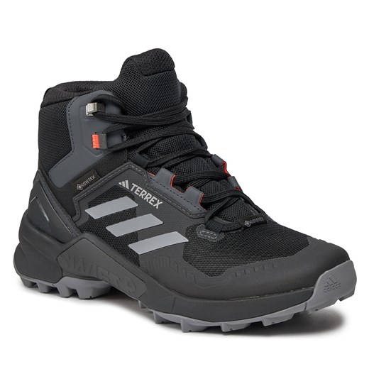 Buty adidas Terrex Swift R3 Mid GORE-TEX Hiking Shoes HR1308 Core Black/Grey 46 eobuwie.pl