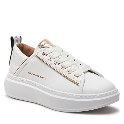Sneakersy Alexander Smith ASAZWYW 0017 White Gold Alexander Smith 36 eobuwie.pl