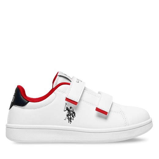 Sneakersy U.S. Polo Assn. TRACE002 White ze sklepu eobuwie.pl w kategorii Trampki dziecięce - zdjęcie 170910351