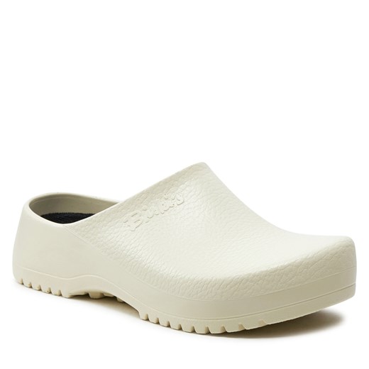 Klapki męskie beżowe BIRKENSTOCK bez zapięcia