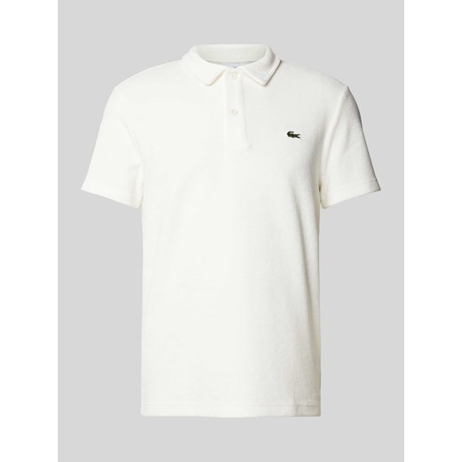 Koszulka polo o kroju regular fit z fakturowanym wzorem ze sklepu Peek&Cloppenburg  w kategorii T-shirty męskie - zdjęcie 170913464