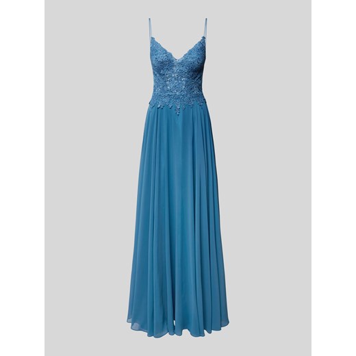 Sukienka wieczorowa z koronkowym obszyciem ze sklepu Peek&Cloppenburg  w kategorii Sukienki - zdjęcie 170913621