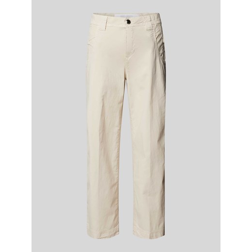 Spodnie materiałowe o skróconym kroju model ‘NOA’ ze sklepu Peek&Cloppenburg  w kategorii Spodnie damskie - zdjęcie 170913652