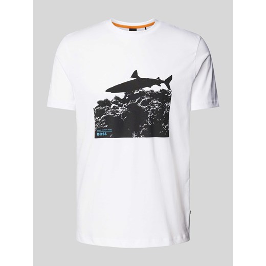 T-shirt z nadrukowanym motywem ze sklepu Peek&Cloppenburg  w kategorii T-shirty męskie - zdjęcie 170913720