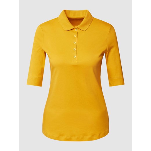 Koszulka polo z krótką listwą guzikową ze sklepu Peek&Cloppenburg  w kategorii Bluzki damskie - zdjęcie 170913763