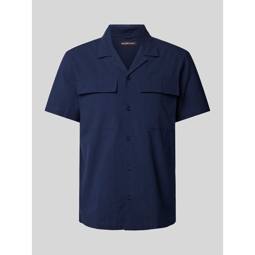 Koszula casualowa o kroju regular fit z kieszeniami na piersi ze sklepu Peek&Cloppenburg  w kategorii Koszule męskie - zdjęcie 170913842