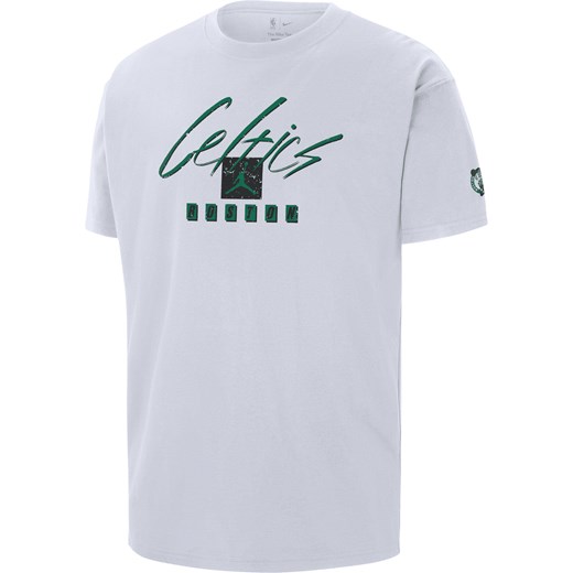T-shirt męski Jordan NBA Max90 Boston Celtics Courtside Statement Edition - Biel ze sklepu Nike poland w kategorii T-shirty męskie - zdjęcie 170914082