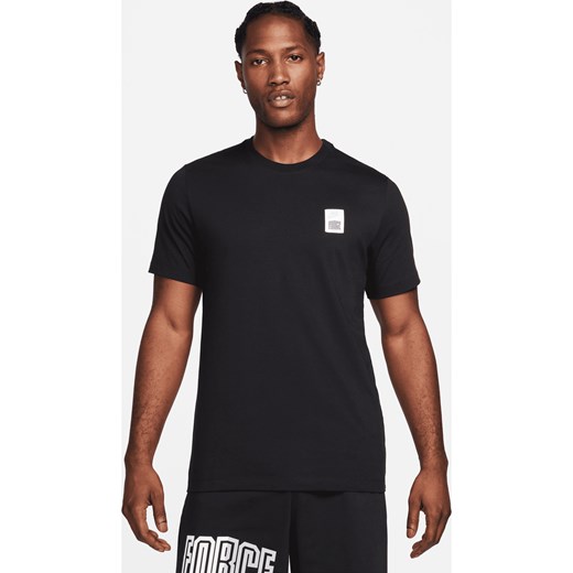 Męski T-shirt do koszykówki Nike - Czerń ze sklepu Nike poland w kategorii T-shirty męskie - zdjęcie 170914184