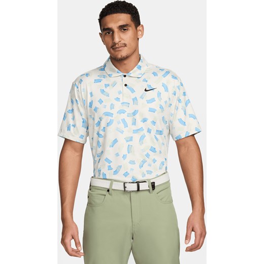 Męska koszulka polo do golfa Dri-FIT Nike Tour - Szary ze sklepu Nike poland w kategorii T-shirty męskie - zdjęcie 170914224